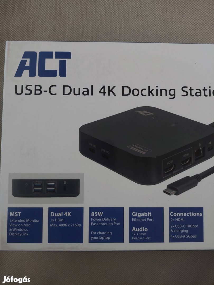 ACT AC7150 notebook dual 4k docking station