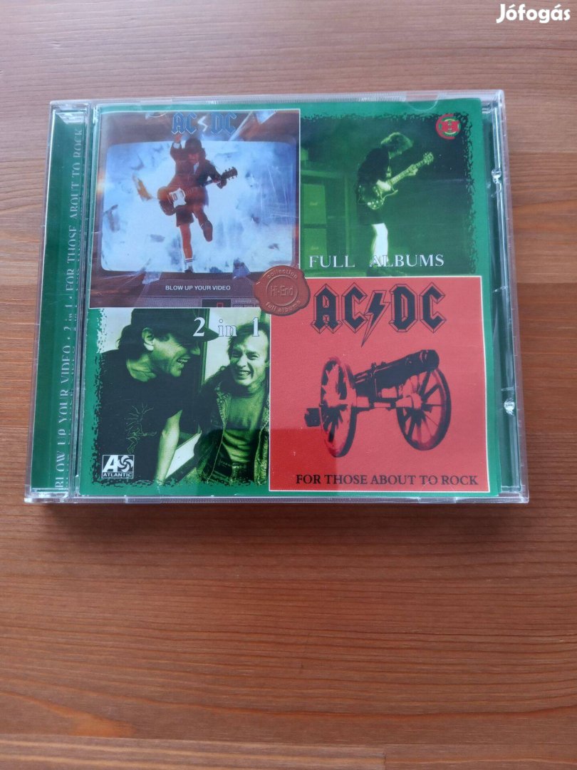 AC/DC 2in1 cd orosz
