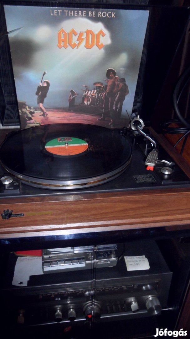 AC/DC 4. új Vinyl LP lemeze 1977 LET There BE Rock nem után gyártott