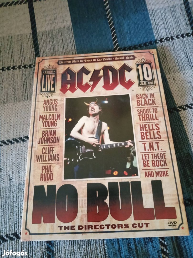 AC DC NO BULL DVD Lemez!