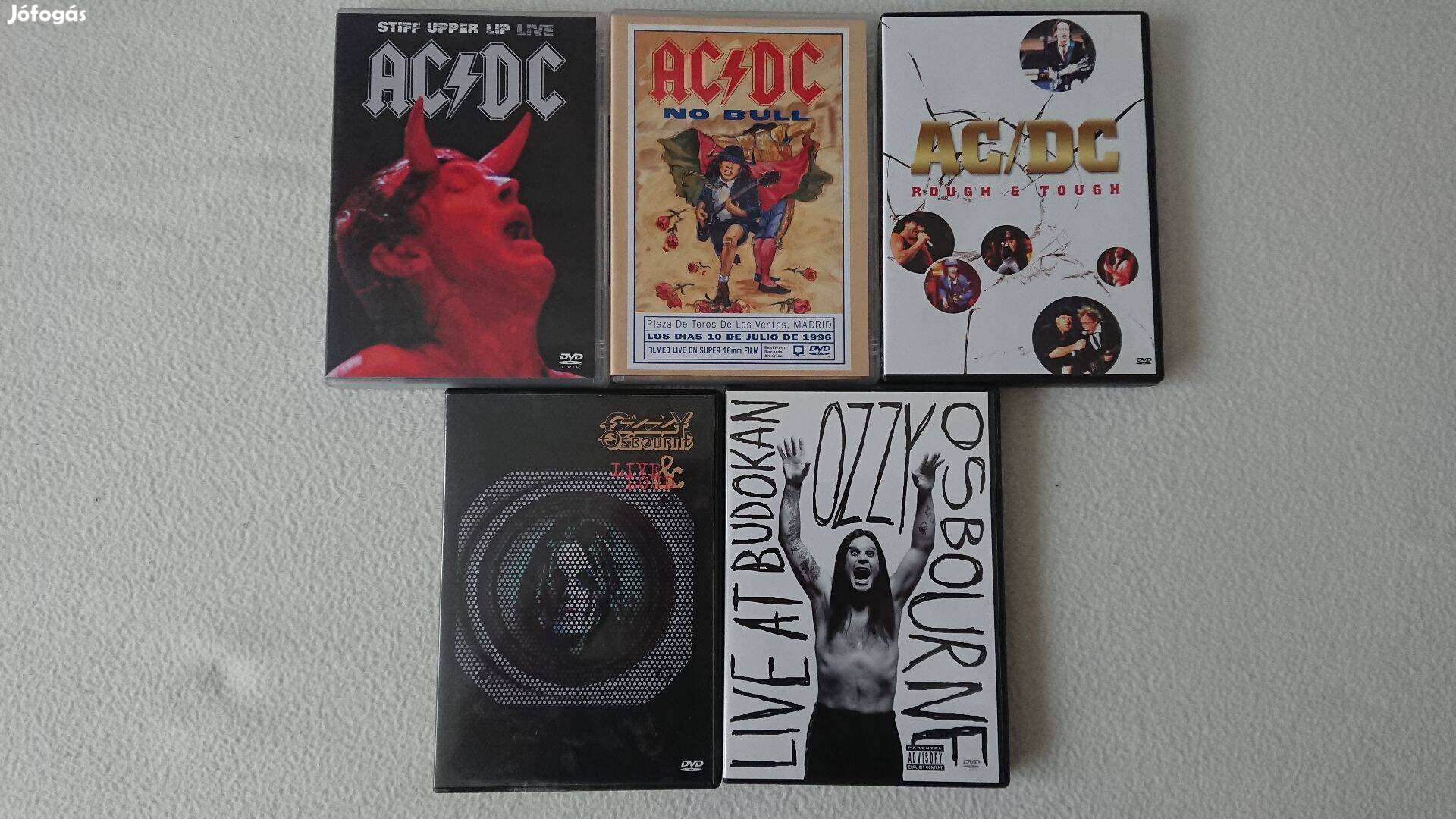 AC/DC,Ozzy Osbourne dvd
