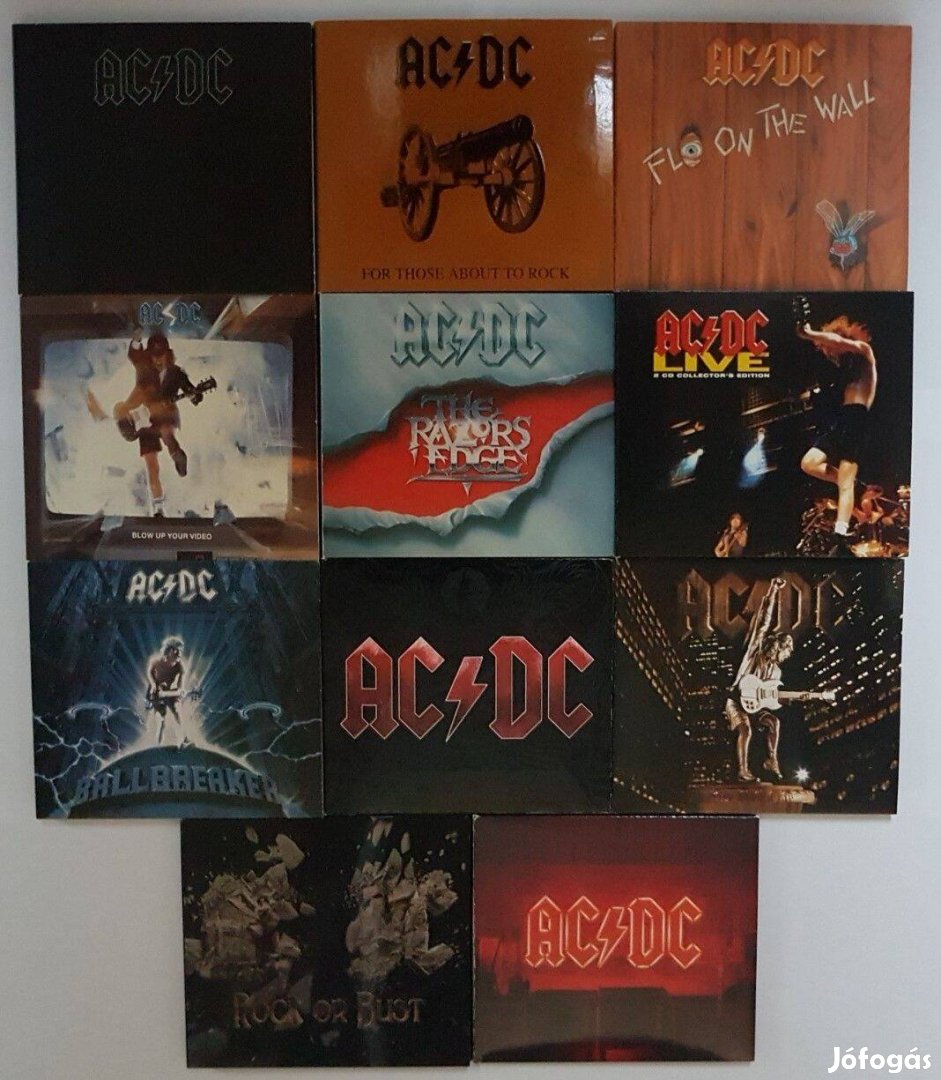 AC/DC ( 1980-2020 ) 11db Cd