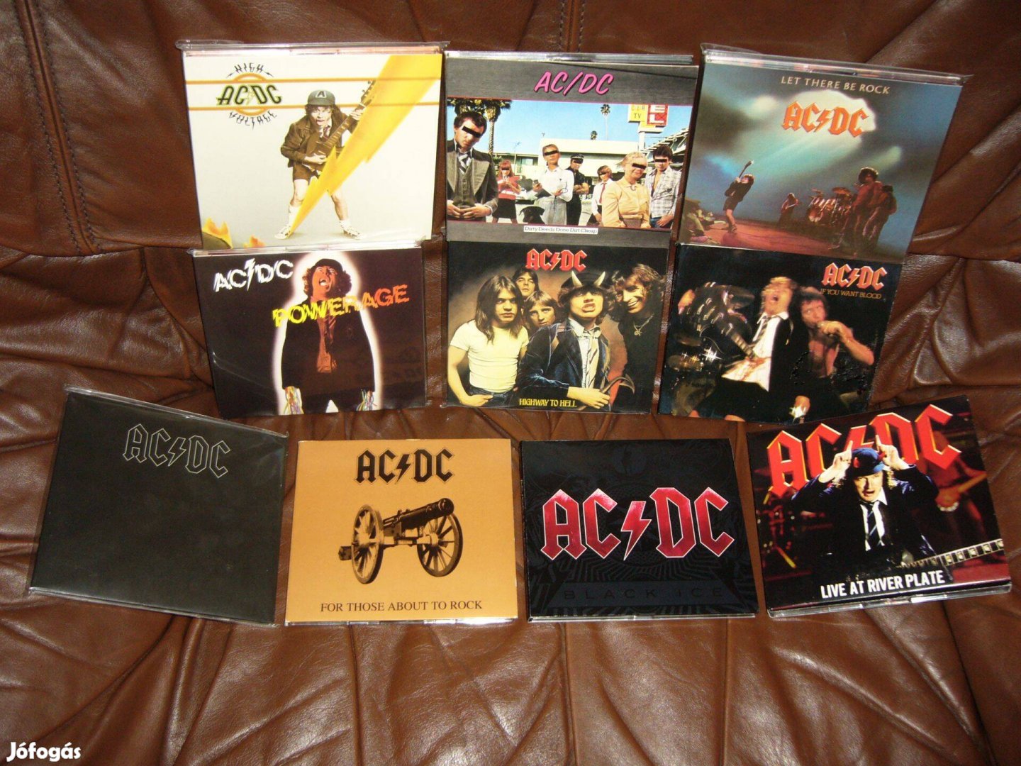 AC/DC . CD Digipack gyűjtemény ! Új , Védő fóliás ! 6db. Bon Scott !