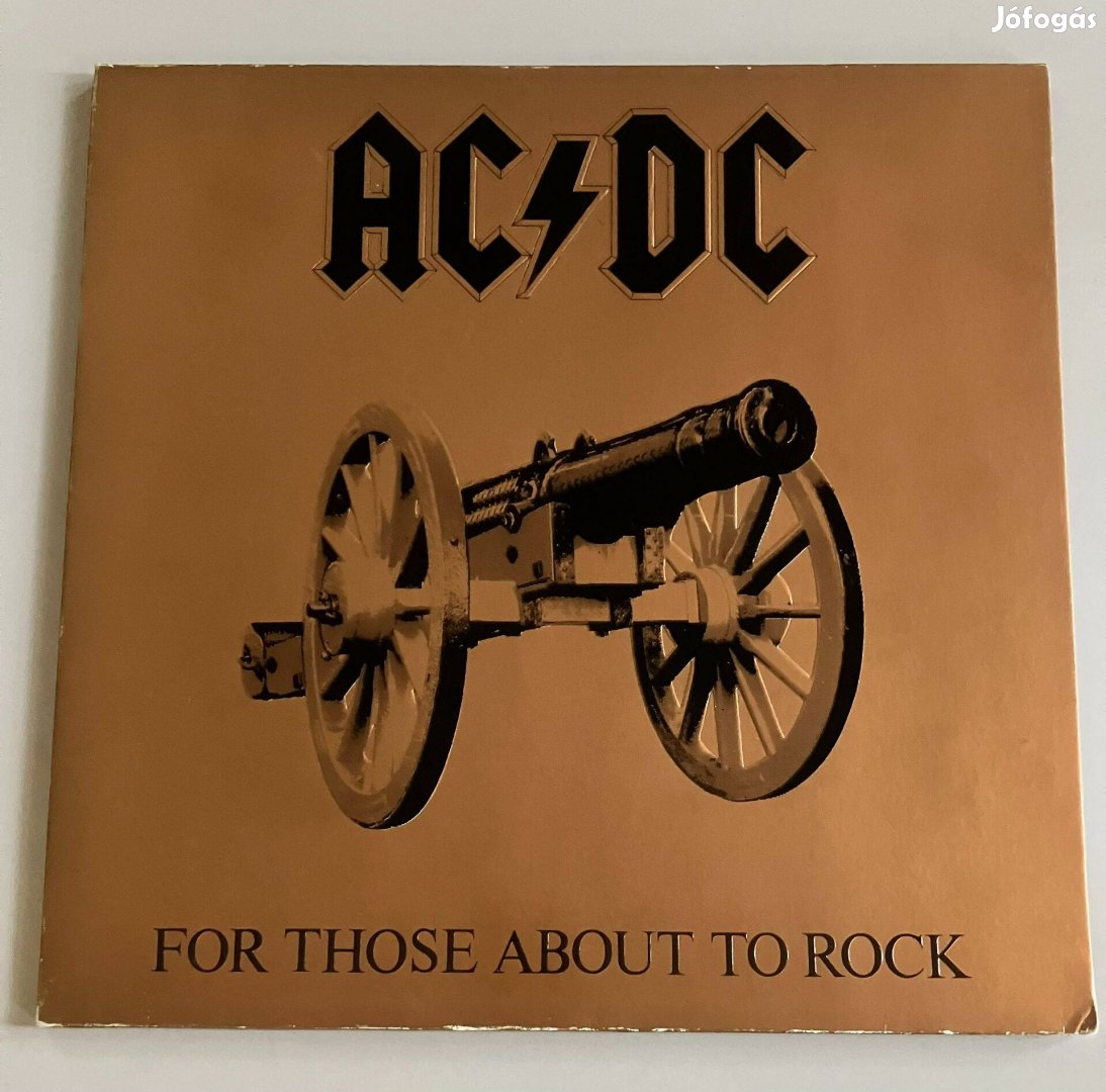 AC/DC - For Those About To Rock (német) NM