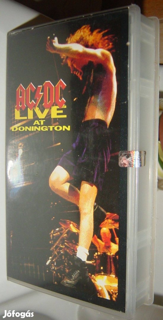 AC/DC / Live at Donington / VHS kazetta (bontatlan) 1992