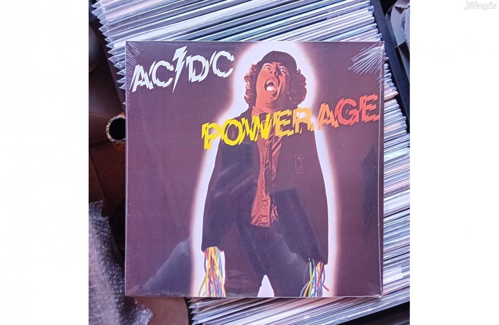 AC/DC - Powerage Bakelit Lemez LP Bontatlan