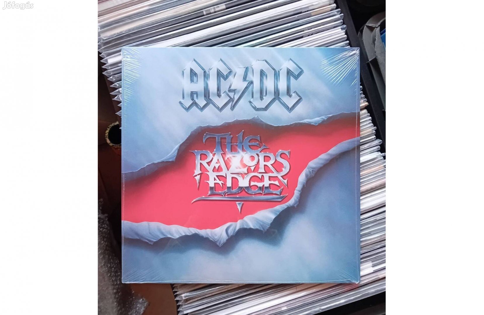 AC/DC - The Razors Edge Bakelit Lemez LP Bontatlan