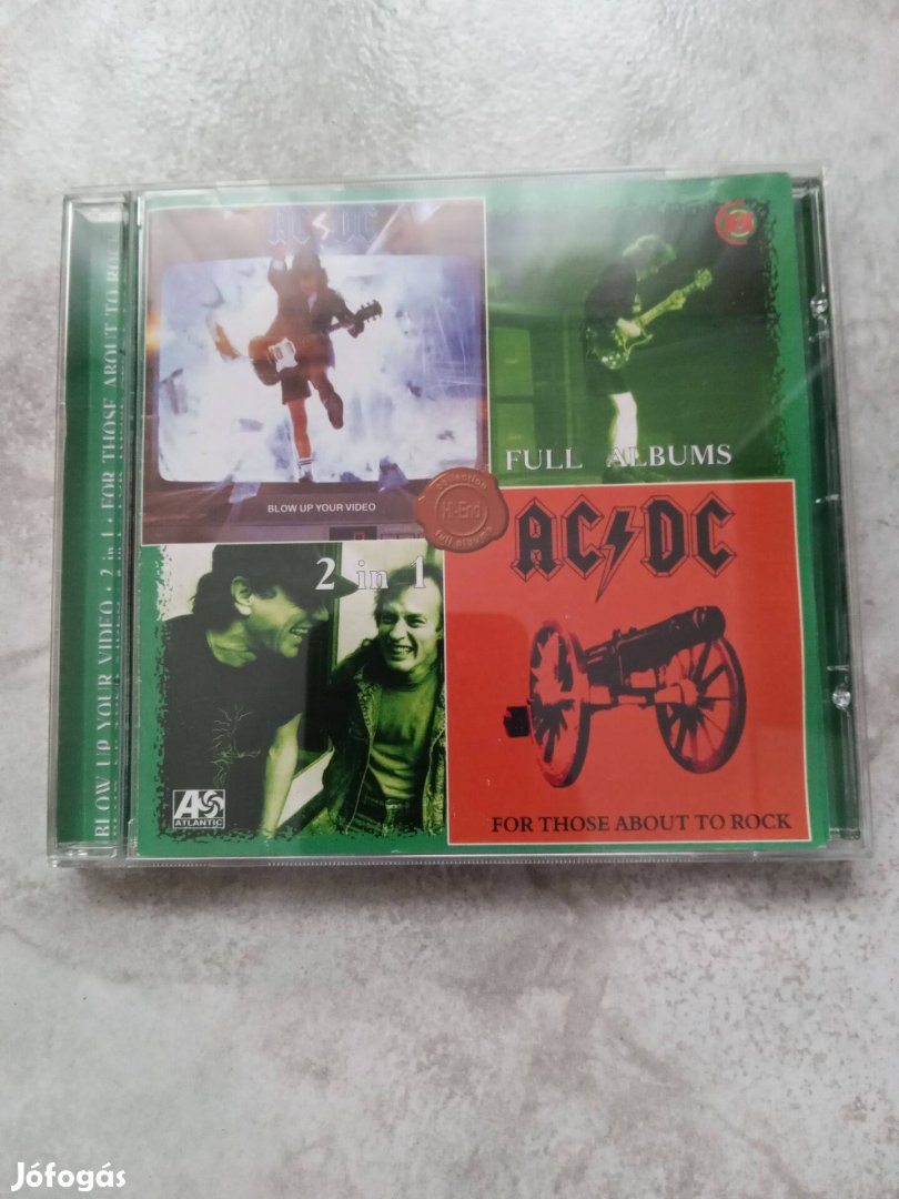 AC/DC cd (orosz)