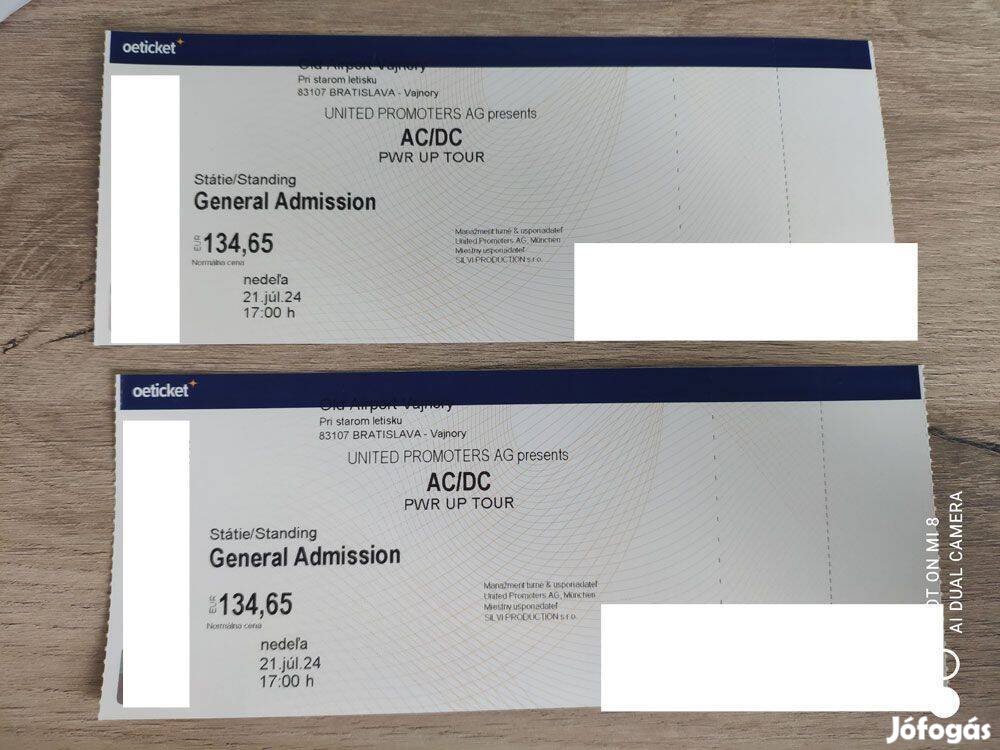 AC/DC jegy Pozsony - Szállás lehetőséggel - 2024.07.21