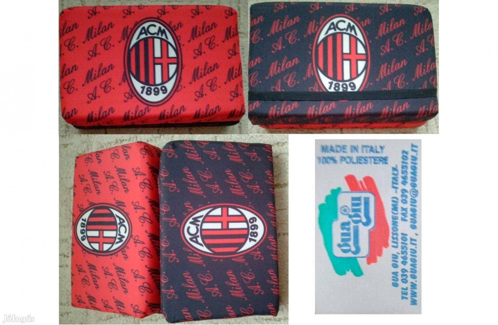 AC MILAN eredeti olasz szurkolói ülőpárna eladó!