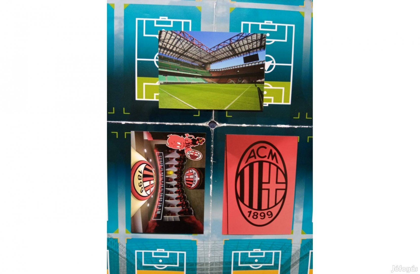 AC Milan szurkolói focis kártya