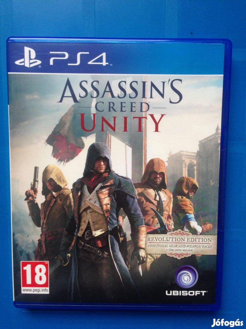 AC Unity ps4-PS5 játék eladó-csere "