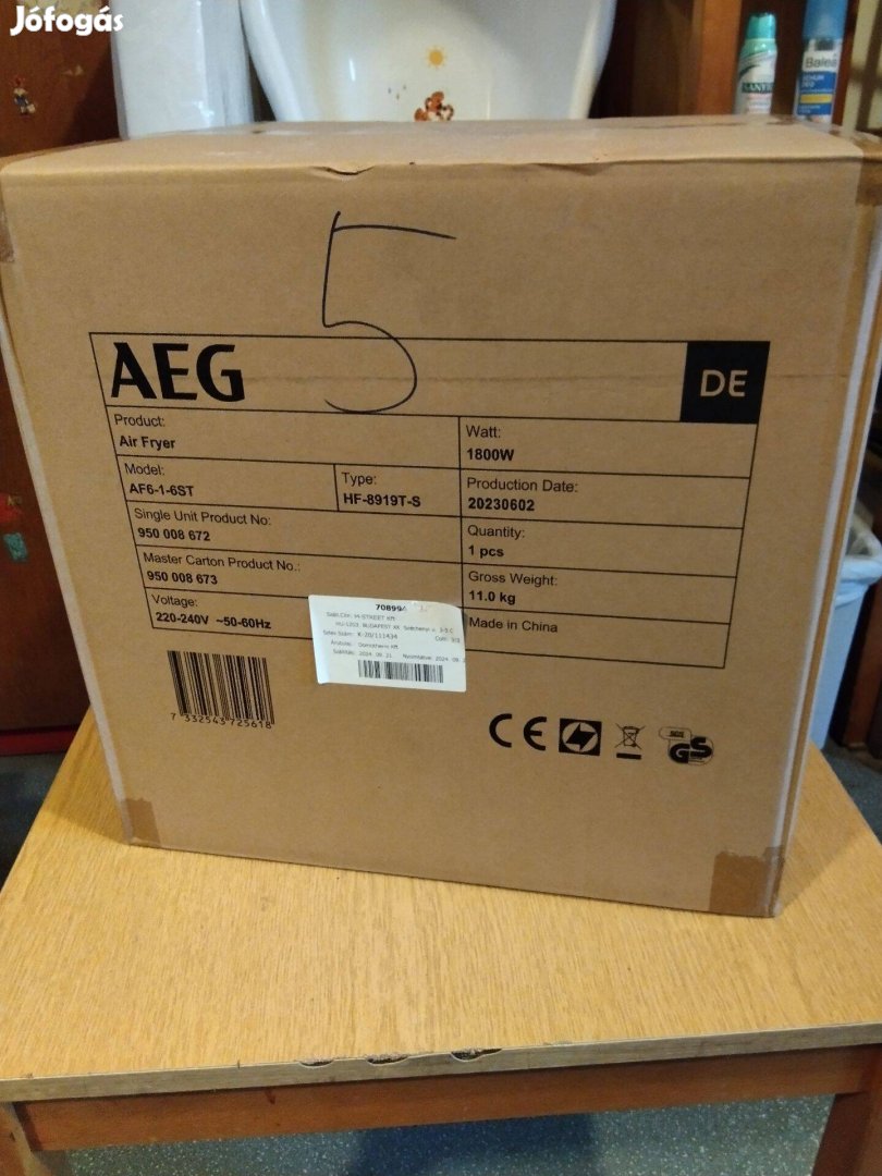 AEG Air Fryer készülék!