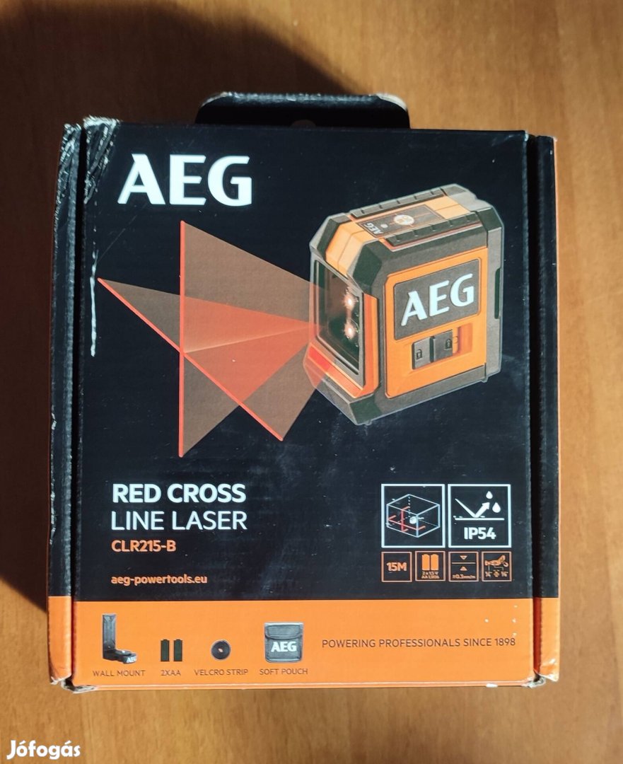 AEG CLR215-B piros keresztvonalas lézer