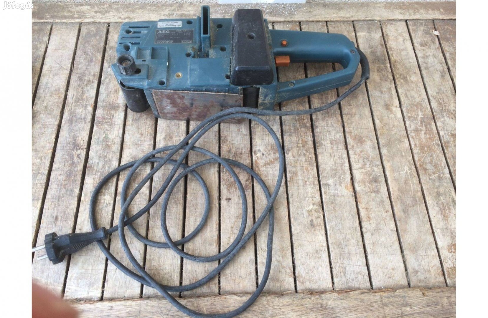 AEG HBS 65 Ipari Szallagcsiszoló 65x410 mm