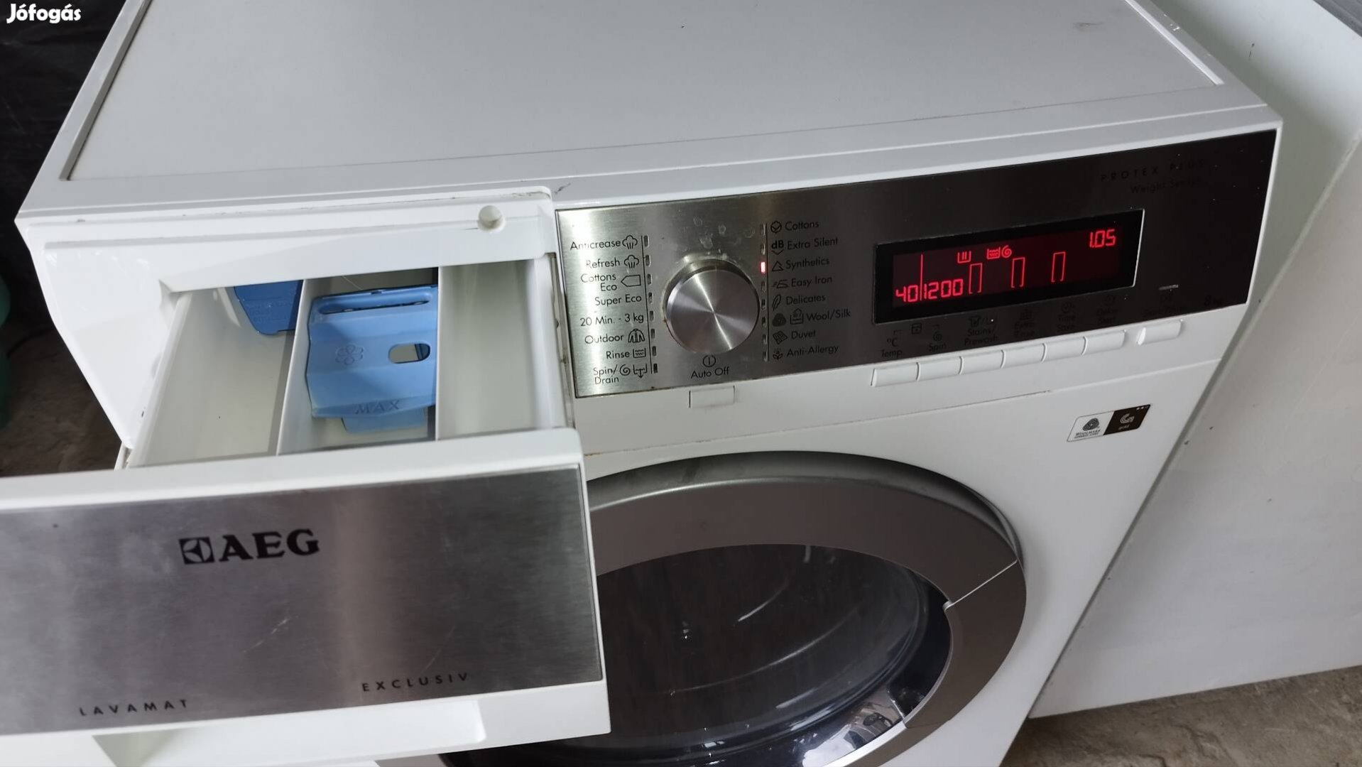 AEG Lavamat Exclusív gőzfunkciós mosógép 8kg/1600