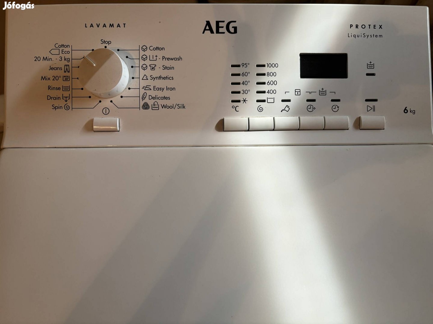 AEG Lavamat felültöltős mosógép