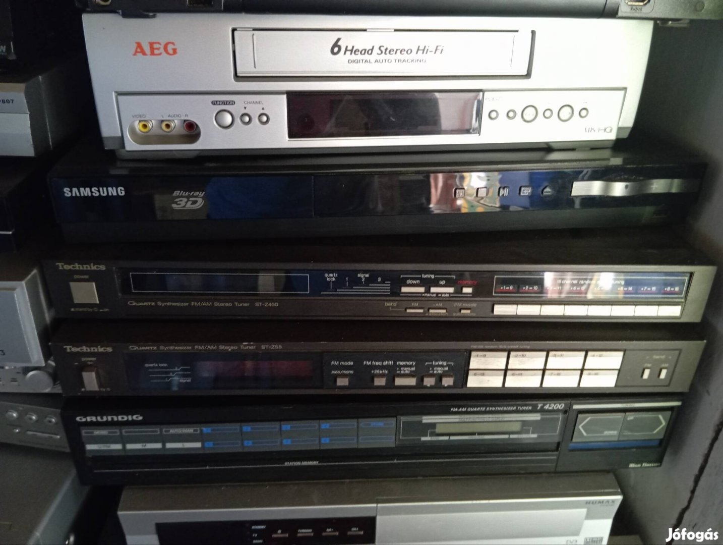 AEG Stereo Hi-Fi videó lejátszó felvevős