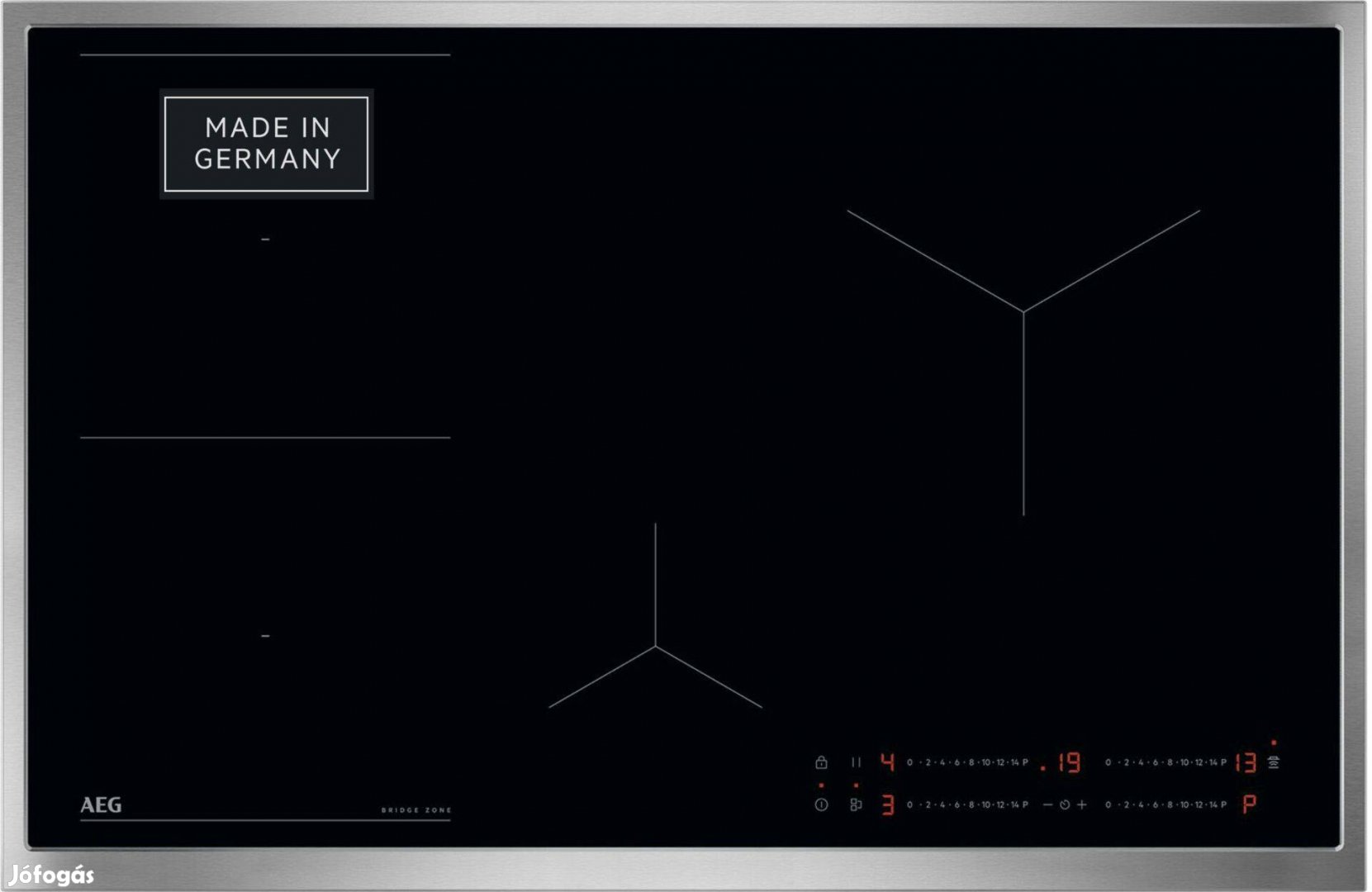 AEG TO84IB0FRB indukciós főzőlap, Hobhood , Powerboost,