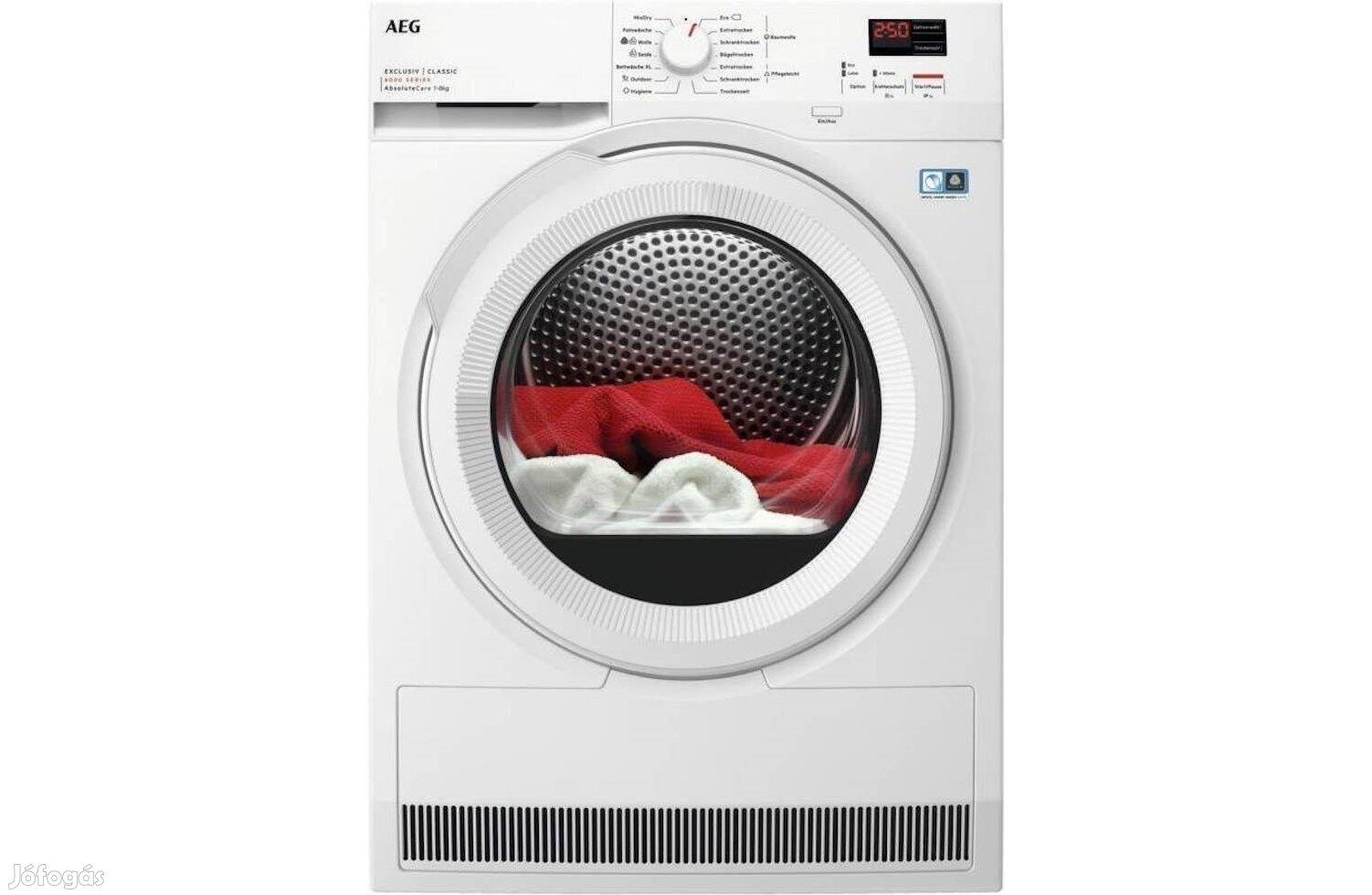 AEG TR8C40689 - Series 8000 Hőszivattyús szárítógép, 8kg, A energ. -22