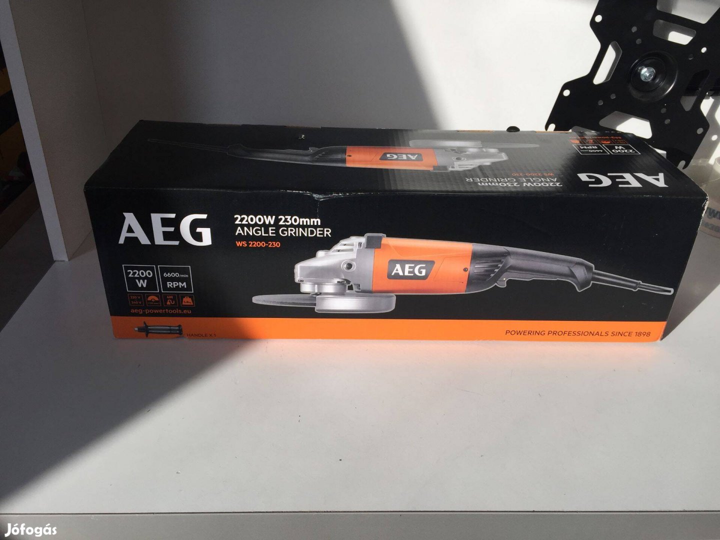 AEG WS2200-230 DMS Sarokcsiszoló 230mm 2200W