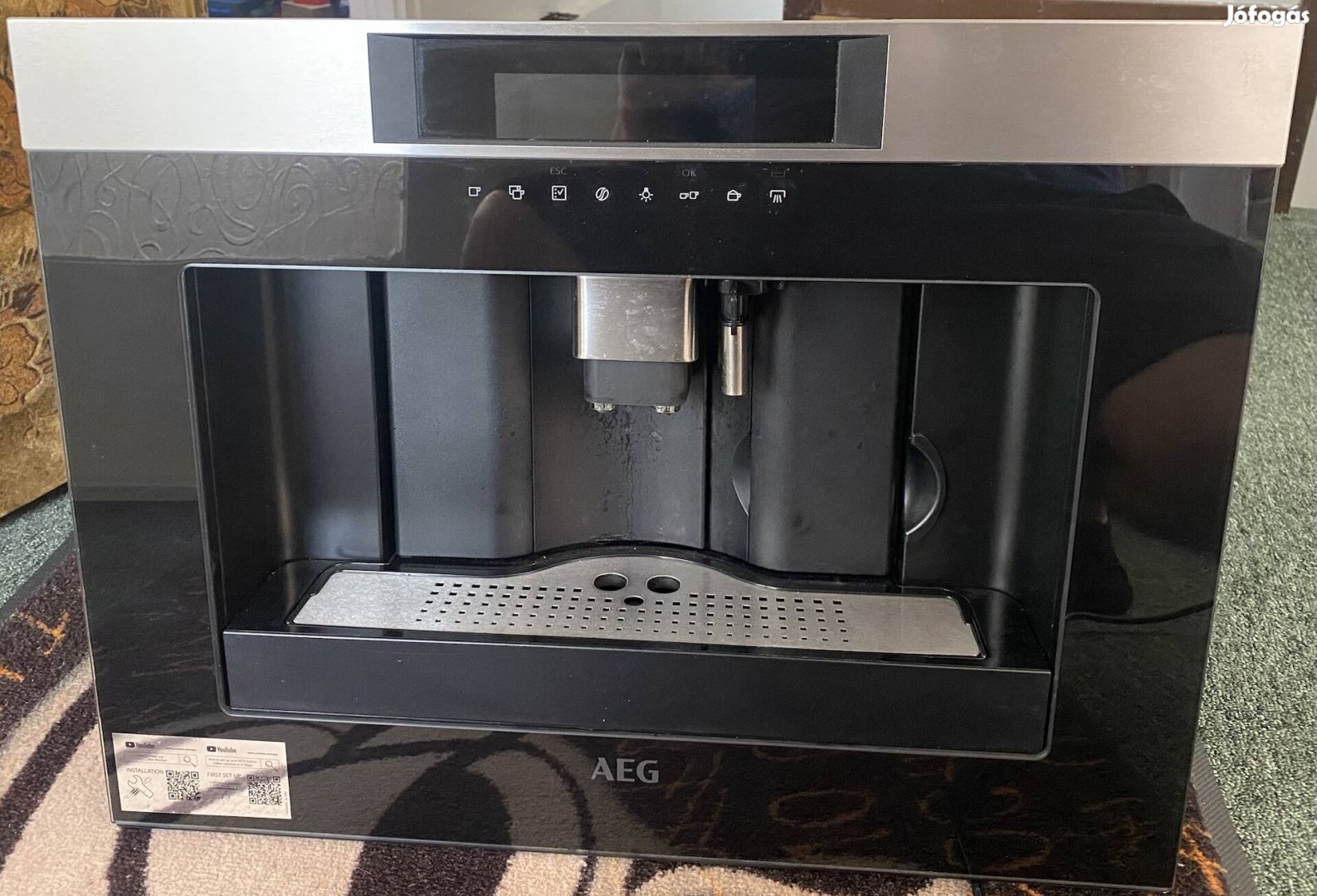 AEG beépíthető kávégép