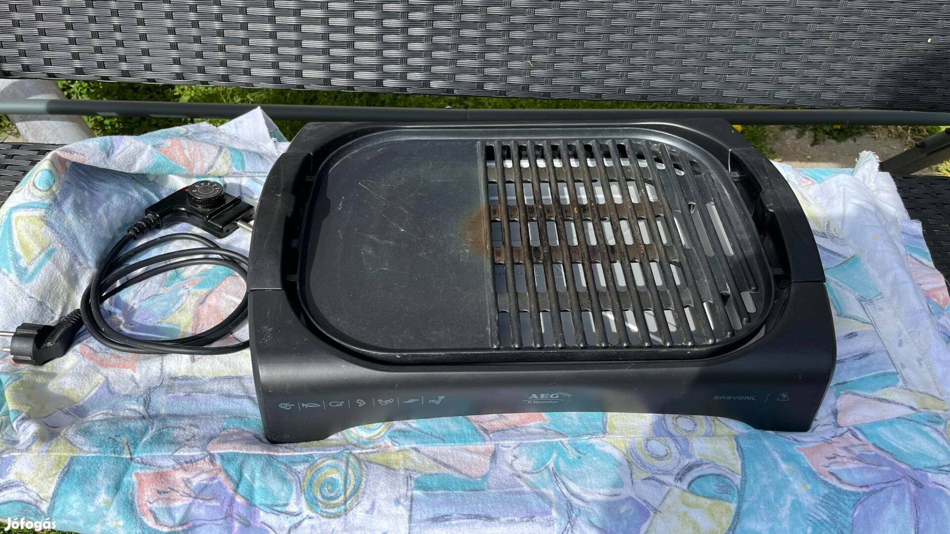 AEG grill, elektromos asztali grill