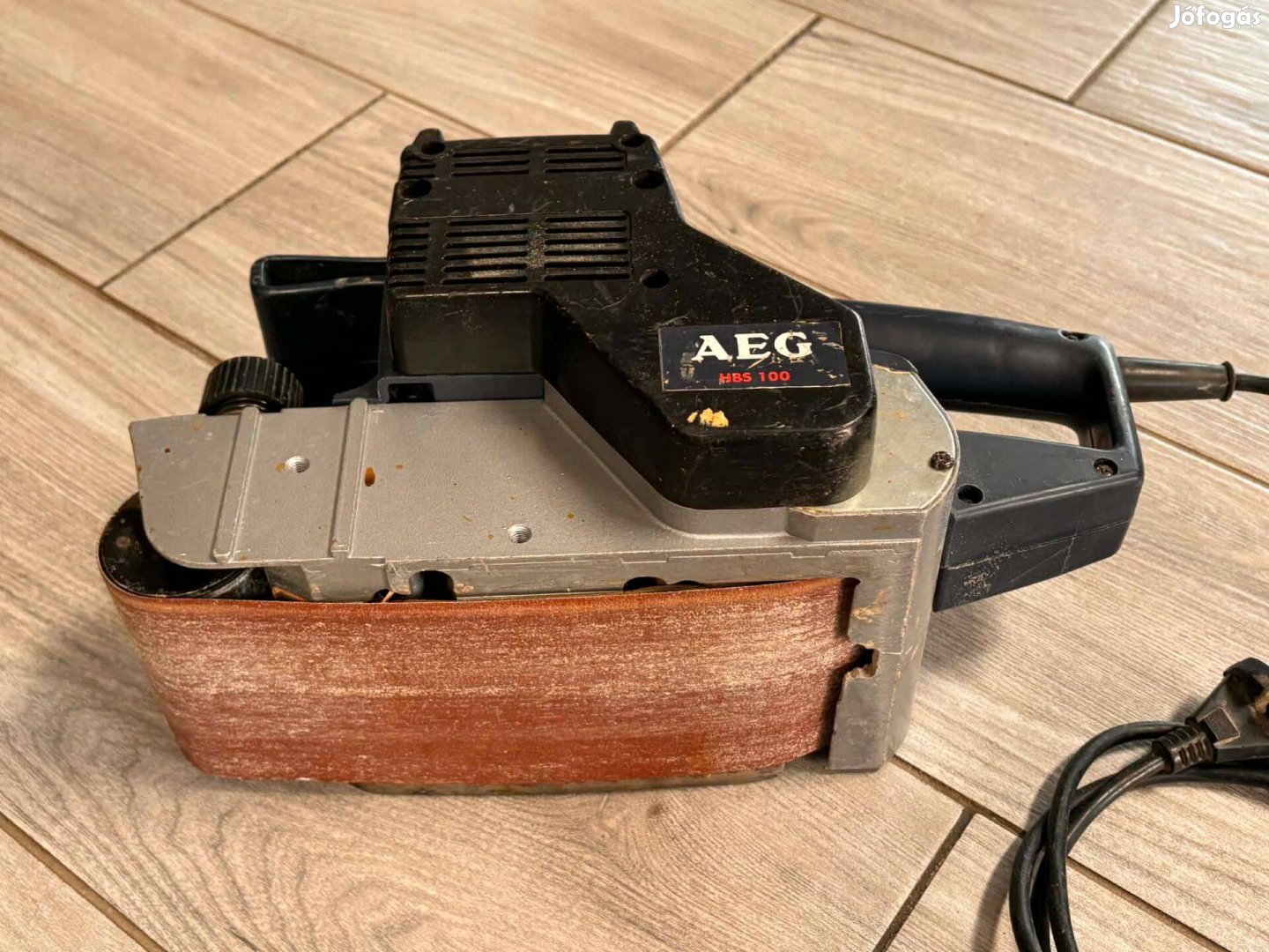 AEG ipari szalagcsiszoló csiszológép 1010w 100x560mm