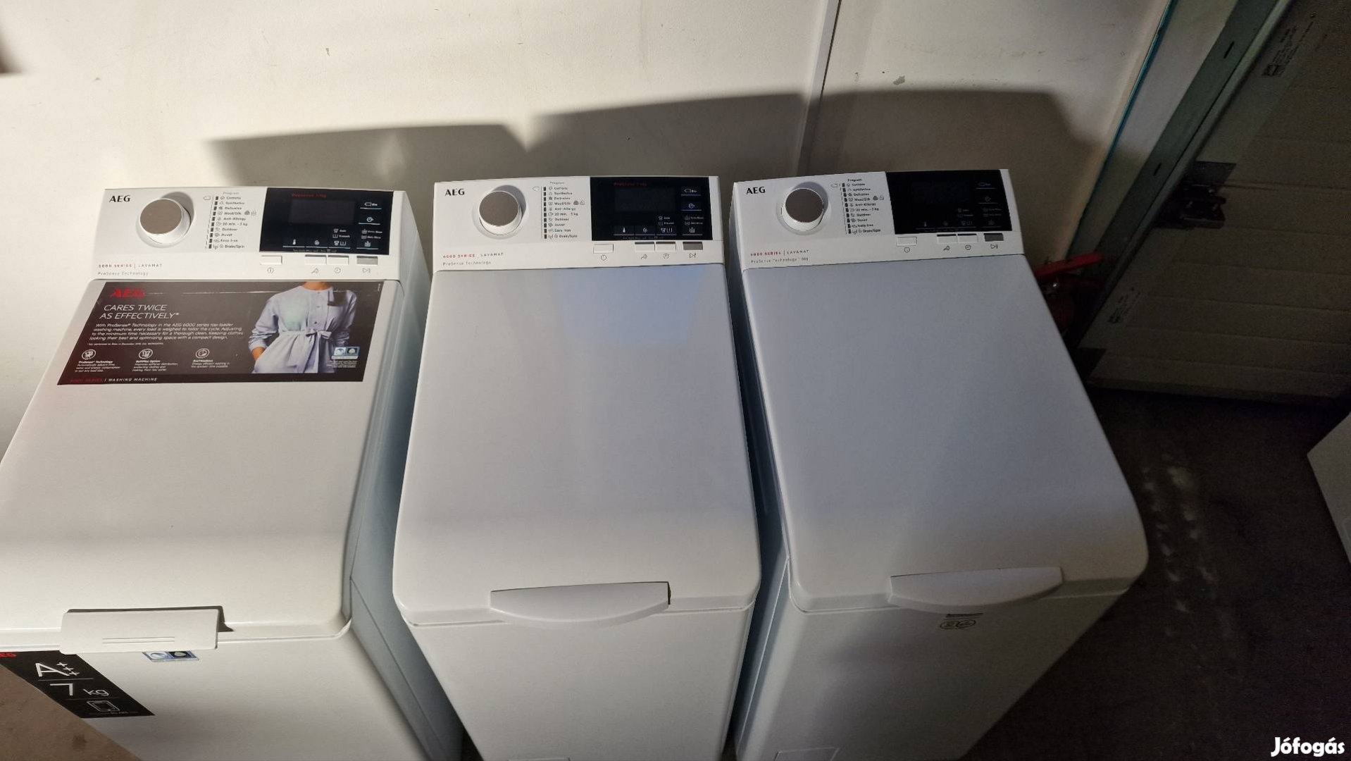 AEG mosógép papírokkal szervizből garanciával 