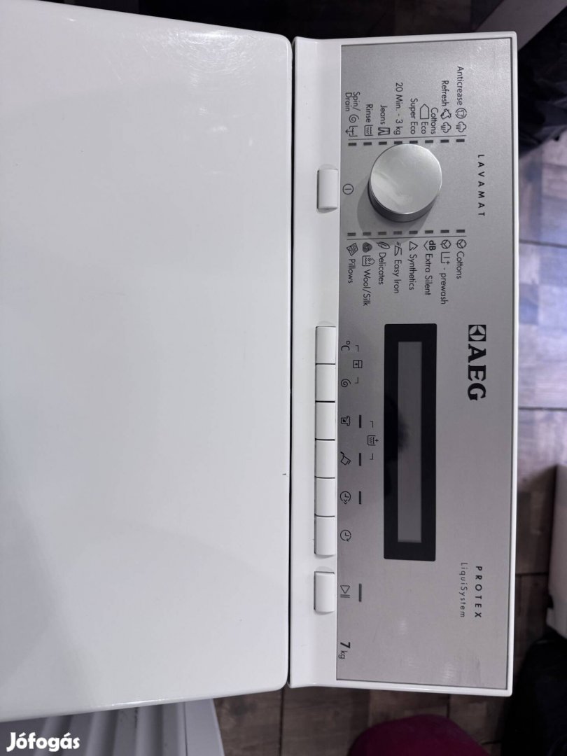 AEG protex gőzős 7kg mosógép  garanciával