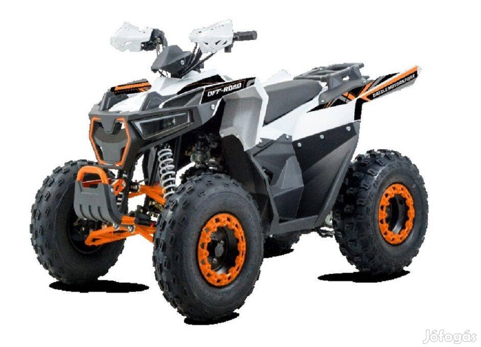 AFF125cc 31 sebességes félautomata gyerek quad fehér