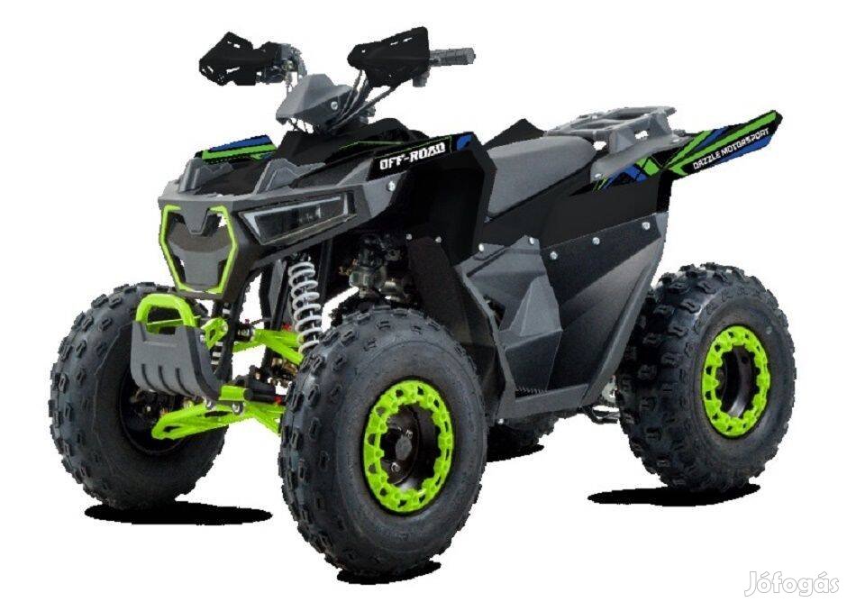 AFF125cc 31 sebességes félautomata gyerek quad fekete