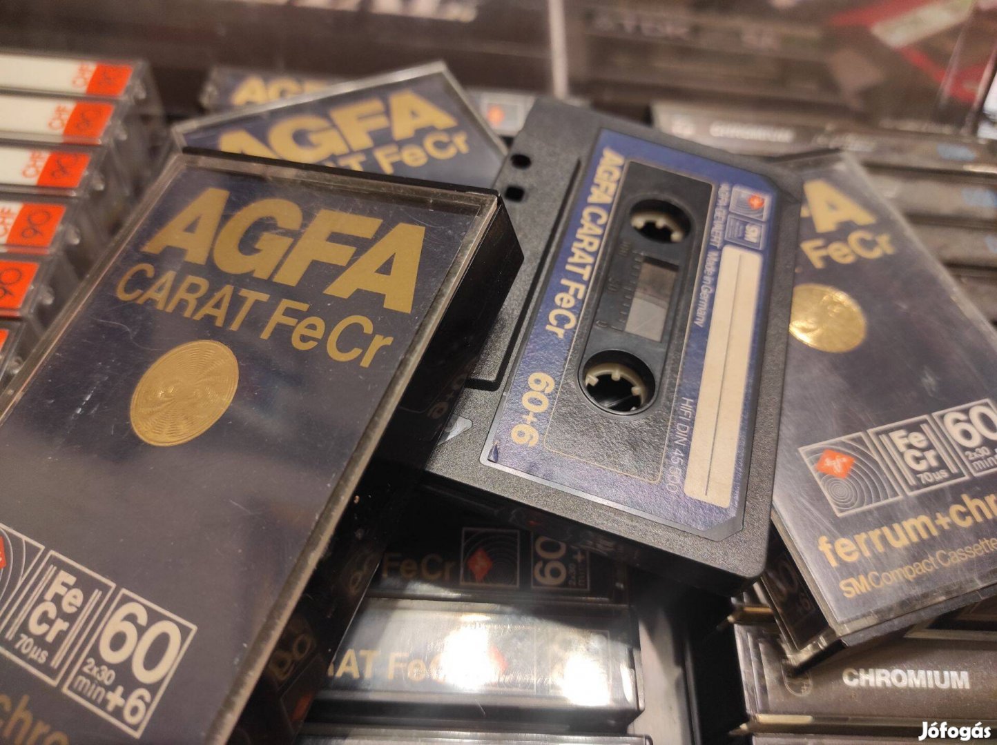 AGFA Carat Fecr C-606 kazetták gyűjteményéből eladók!