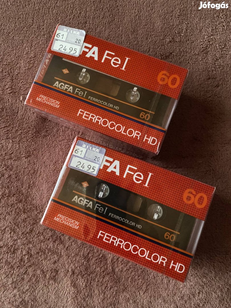 AGFA FeI 60 perces audio kazetta