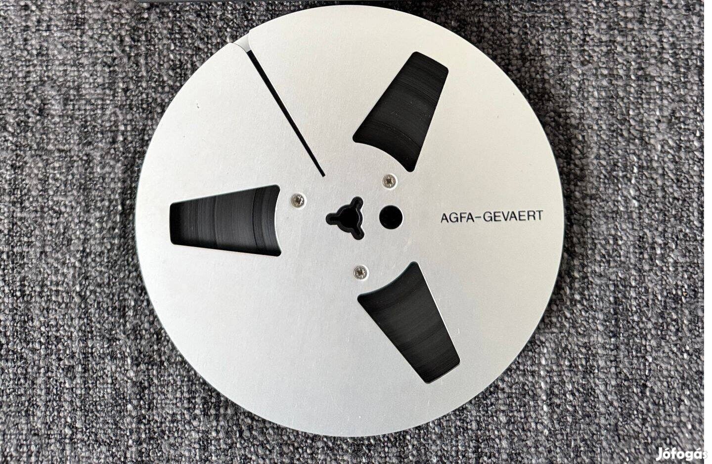 AGFA magnószalag alu orsón 18 cm