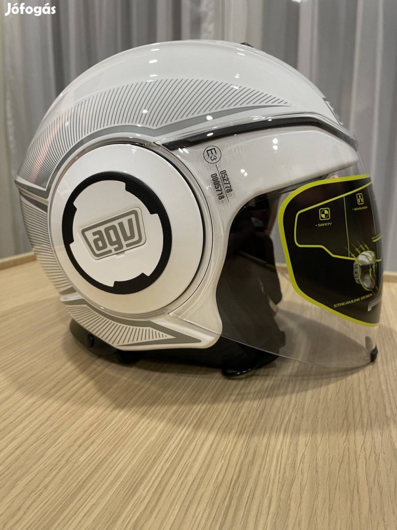 AGV Fluid M-es Nyitott Új Bukósisak 