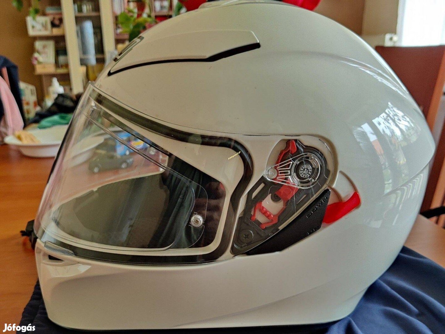 AGV bukósisak,fehér