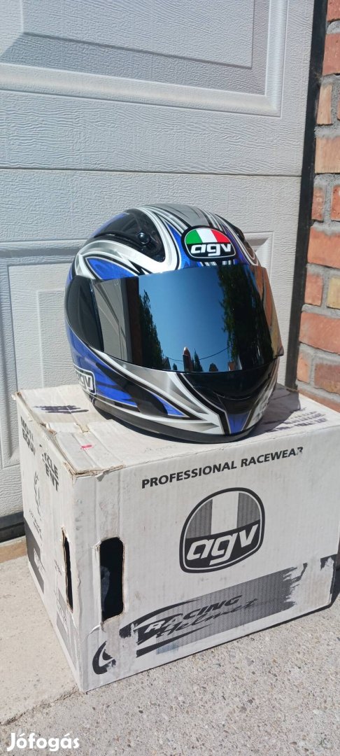 AGV bukósisak xs méretben tükrös plexivel