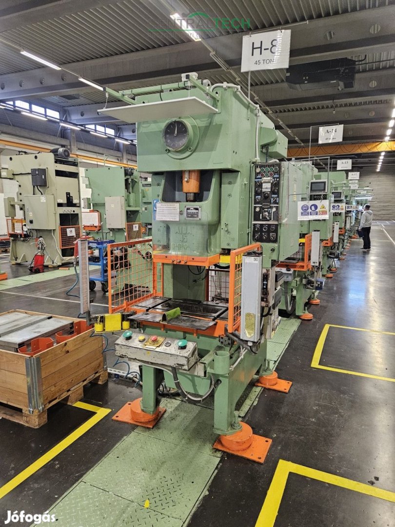 AIDA NC1-45 45tonnás excenterprés kitűnő állapotban eladó