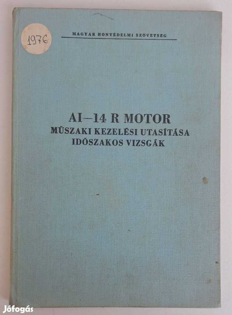 AI-14 R Motor Műszaki Kezelési Utasítása 1967