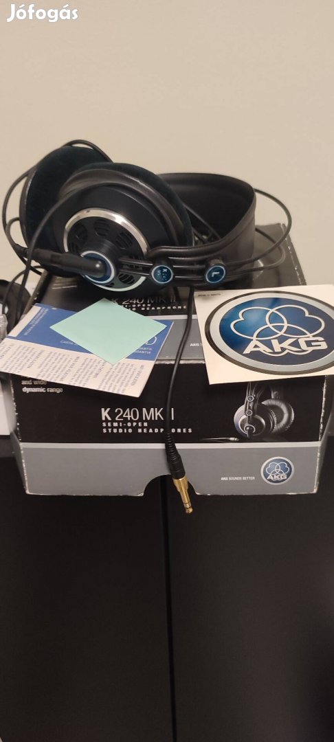 AKG K240 Mk2 fejhallgató, szép újszerű állapotban eladó 