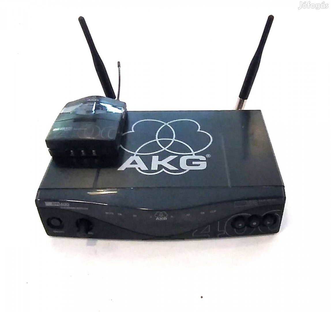 AKG SR400 Stacionary Receiver PT400 Pocket Transmitter