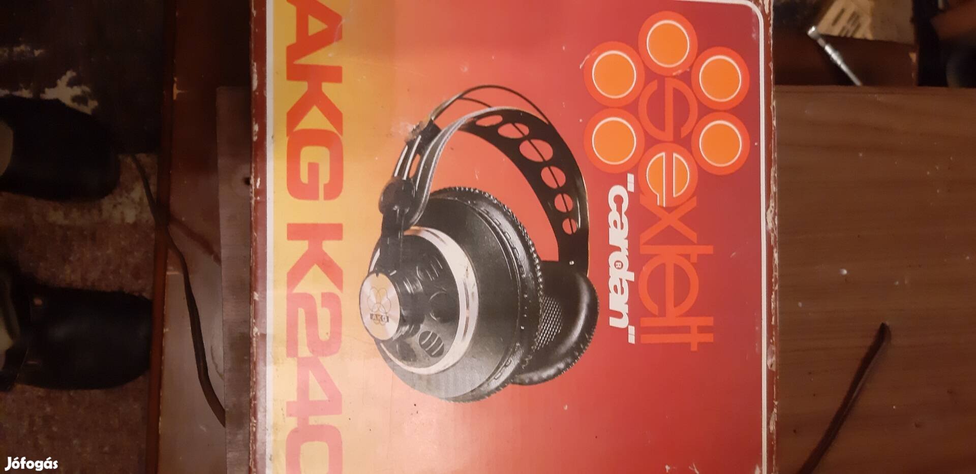 AKG k240 fekjallgató.