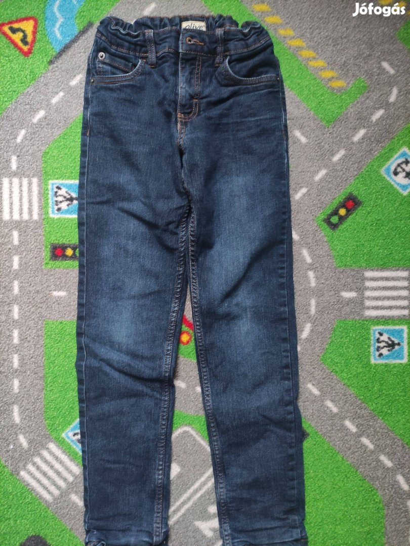 ALDI - alive kisgyermek bélelt farmer nadrág 140