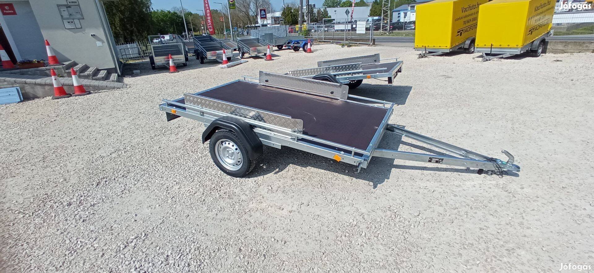 ALFA 12516MP.75Q Új Síkplatós Quad szállító 253x148cm 750kg