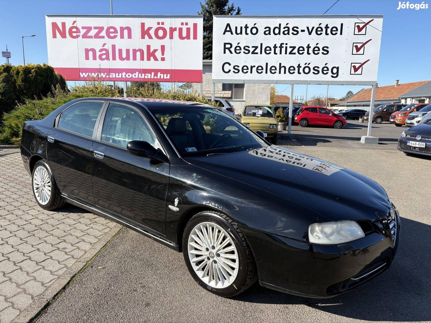 ALFA Romeo 166 2.4 JTD 20V Bőr Belső!