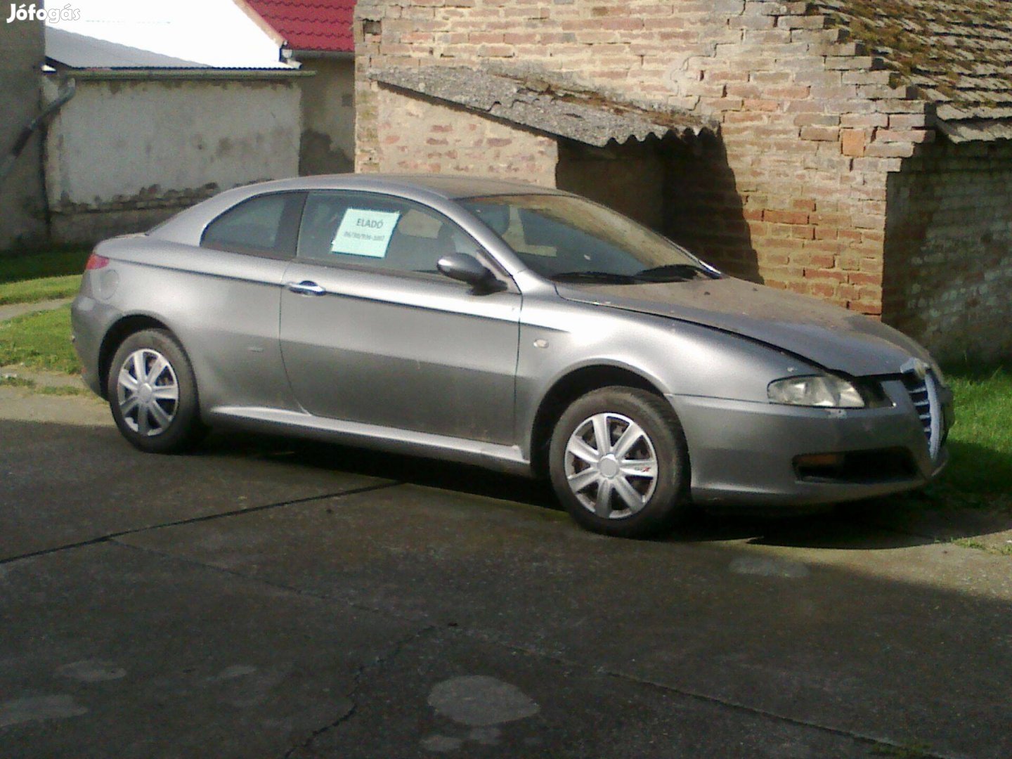 ALFA Romeo GT 1.9 JTD német papíros eladó /hiányos/