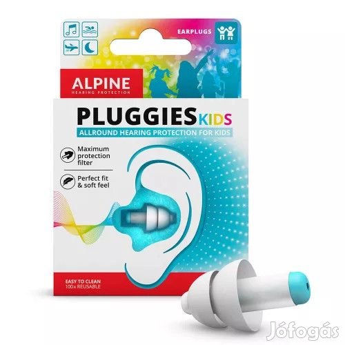 ALPINE PLUGGIES KIDS FÜLDUGÓ gyerek 1 PÁR