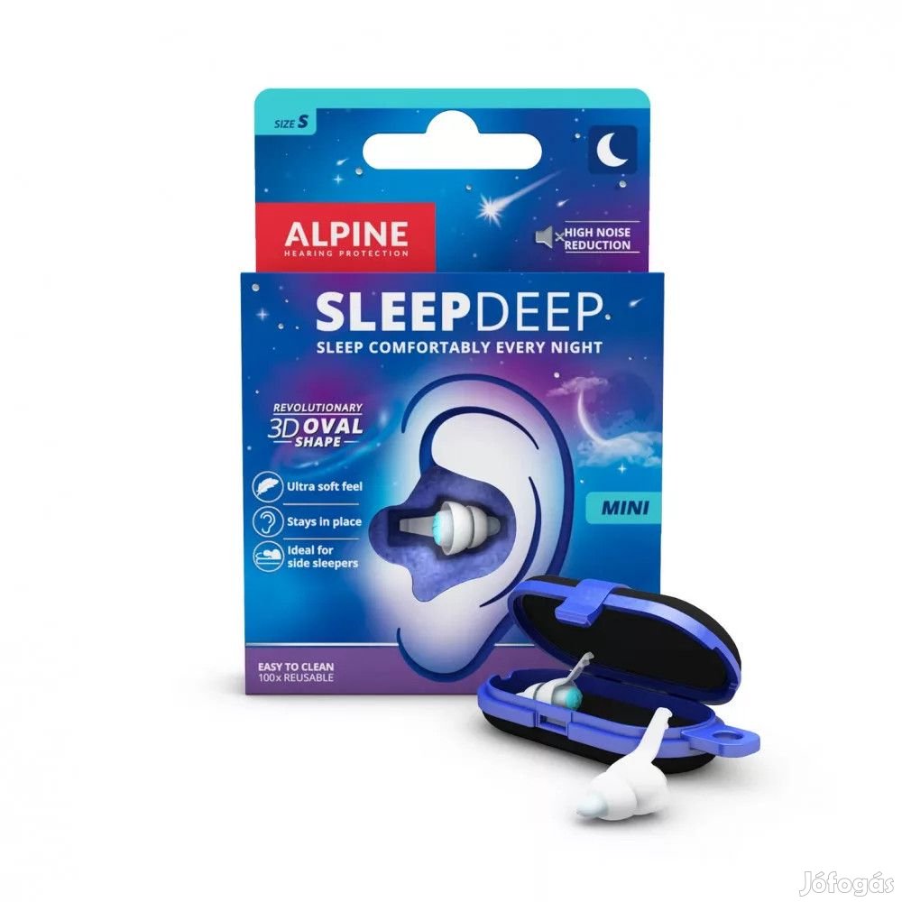 ALPINE SLEEPDEEP FÜLDUGÓ alváshoz 1 PÁR