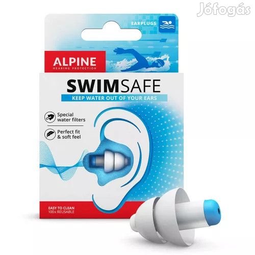 ALPINE SWIMSAFE FÜLDUGÓ úszáshoz 1 PÁR